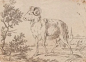 En vædder by J.F. Clemens