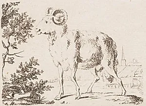En vædder by J.F. Clemens