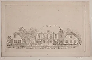 En villa i Frederiksberg Alle by Vilhelm Kyhn