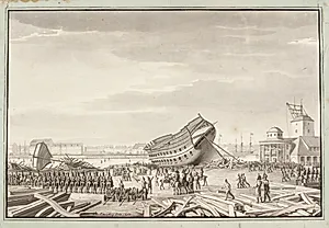 Englændernes sidste dåd i København by C.W. Eckersberg