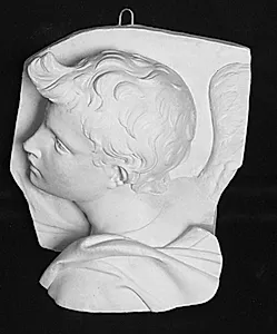 Englehoved. Fra Jomfru Marias optagelse i himlen by Ubekendt