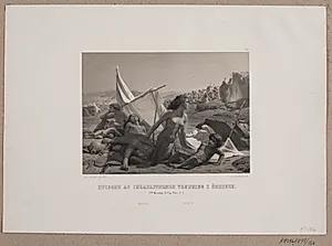 Episode af israeliternes vandring i ørkenen by Adolph Kittendorff