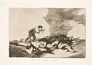 Er vi født til dette (12) by Francisco de Goya