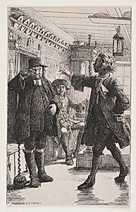 Erasmus Montanus og Per Degn by Waldemar Bøhme
