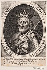 Erik af Pommern by Ubekendt