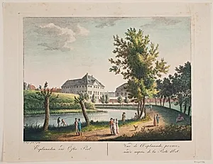 Esplanaden ved Øster Port by Elias Meyer