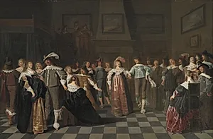 Et bal by Dirck Hals