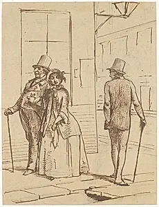 Et kært møde by Wilhelm Marstrand