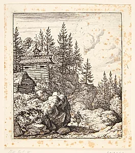 Et kapel by Allaert van Everdingen