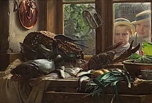 Et køkkenbord
