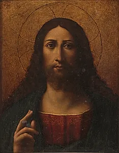 Et Kristushoved by Carlo Dolci