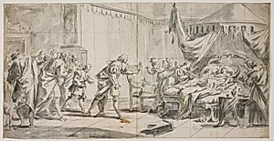 Et sengeliggende par, andre haster dertil
