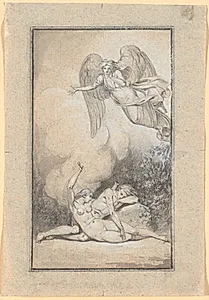 Evas skabelse by Nicolai Abildgaard