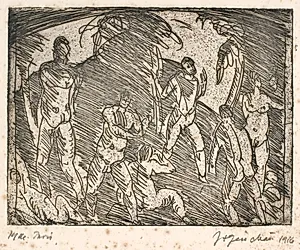 Eventyrfuglen by J.A. Jerichau (II)