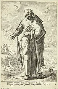 Ezekiel by Jacob Matham