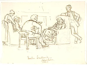 Familien Smallwood by Lorenz Frølich