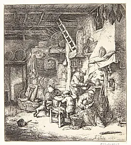 Familien by Adriaen van Ostade