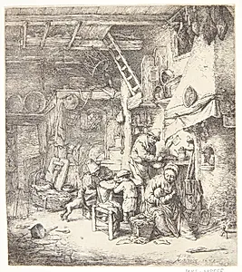 Familien by Adriaen van Ostade