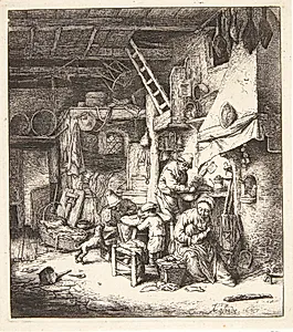 Familien by Adriaen van Ostade