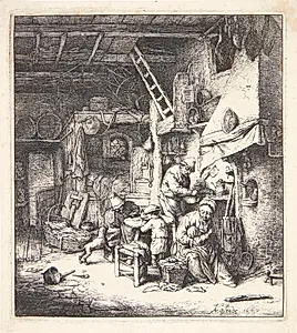 Familien by Adriaen van Ostade
