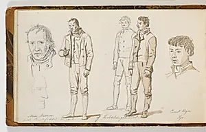 Fanger fra Forbedringshuset by Martinus Rørbye