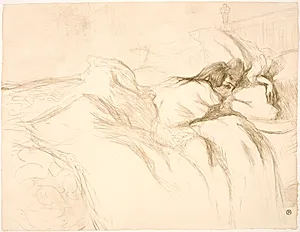 Femme Couchée, Réveil by Henri de Toulouse-Lautrec