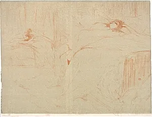 Femme sur le Dos, Lassitude by Henri de Toulouse-Lautrec