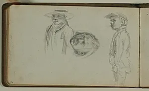 Figur og ansigtsstudier by Niels Larsen Stevns