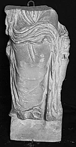 Figur på en trone by Ubekendt