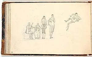 Figurgrupper by Martinus Rørbye