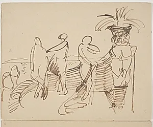 Figurkomposition I by J.A. Jerichau (II)