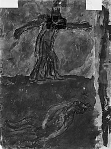 Figurkomposition by Isakson, Karl