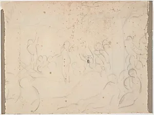Figurkomposition by André Derain