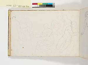 Figurkomposition by C.W. Eckersberg