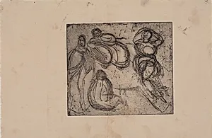Figurkomposition by J.A. Jerichau (II)