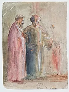 Figurscene by Isakson, Karl