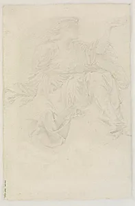 Figurstudie by Edward Coley Burne-Jones