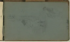 Figurstudier by Niels Larsen Stevns