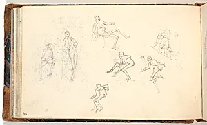 Figurstudier by Martinus Rørbye