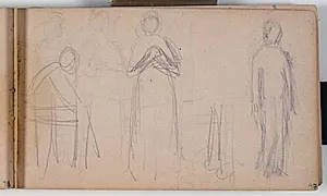 Figurstudier by Niels Larsen Stevns