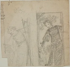 Figurstudier by Niels Larsen Stevns