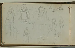 Figurstudier by Niels Larsen Stevns