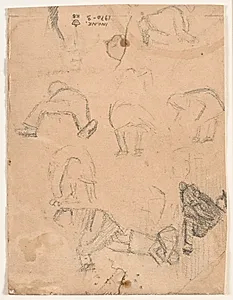 Figurstudier by Niels Bjerre