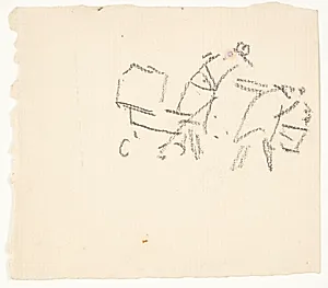 Figurstudier til Langelinje-billedet by Edvard Weie