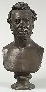Filosoffen, professor Rasmus Nielsen by H.W. Bissen