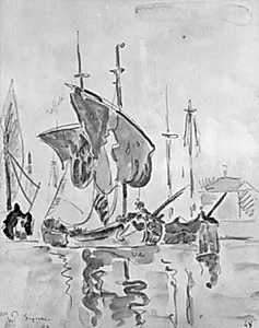Fiskerbåde i Venedig