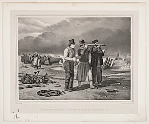 Fiskere på Skagens strand