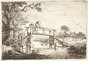 Fiskerne by Adriaen van Ostade