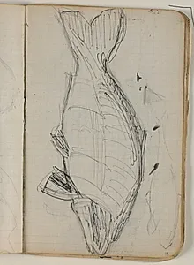 Fiskeskitser by Niels Larsen Stevns