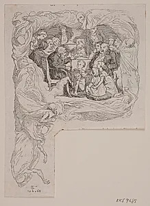 Fjendskab efter Døden by Lorenz Frølich